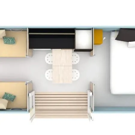 Camping 3 étoiles - Piscine - Ccbbh0a